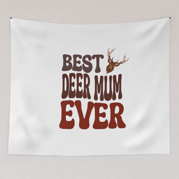 Item preview, Best Deer Mum Ever Cute Deer Antlers designed and sold by stylboutique.