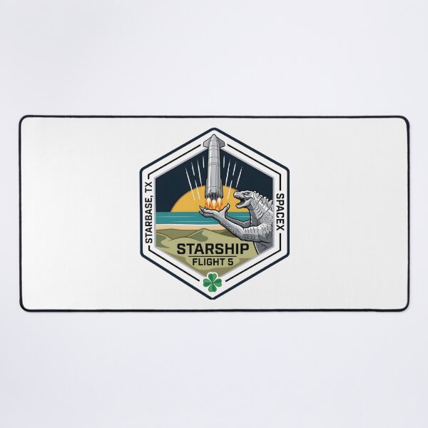 Item preview, SpaceX Starship Flight 5: Mechazilla Mission Patch Concept designed and sold by CharlieDesings.