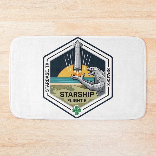 Item preview, SpaceX Starship Flight 5: Mechazilla Mission Patch Concept designed and sold by CharlieDesings.