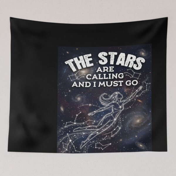 Item preview, The Stars Are Calling And I Must Go designed and sold by emmanuelsilve.