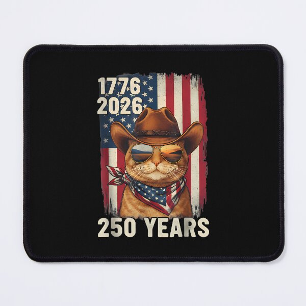 Item preview, 250 Years Usa Ginger Cat Cowboy Patriotic designed and sold by heymbe.