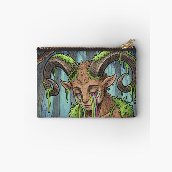 Item preview, Melancholic Satyr of the Forest | Mythological Fantasy Creature designed and sold by HeyHas.