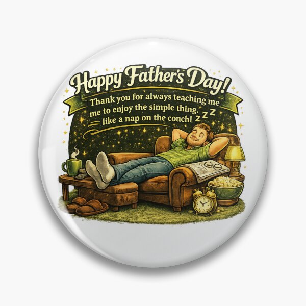 Item preview, Funny Father’s Day Nap on the Couch Design – Relaxing Dad Humor Gift designed and sold by Aura.Creative.