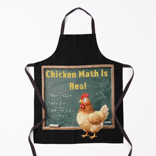 Item preview, Chicken Math Is Real designed and sold by Capturetees.