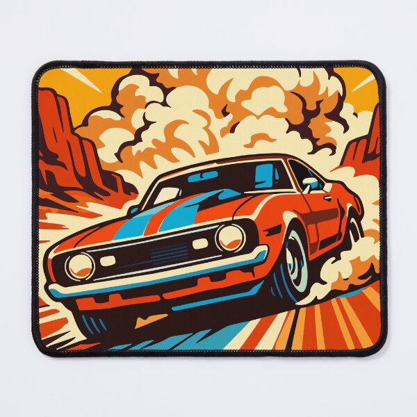 Item preview, American Muscle - Retro Automotive Poster designed and sold by arfindo-indra.
