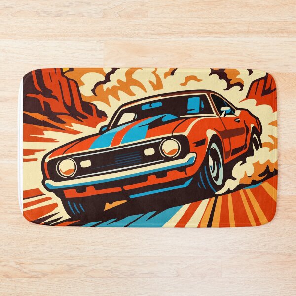Item preview, American Muscle - Retro Automotive Poster designed and sold by arfindo-indra.