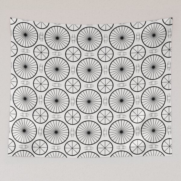Item preview, Geometric Monochrome Pattern ADG P25.P01.077 designed and sold by Space & Care - Art Deco GeoMetrica.