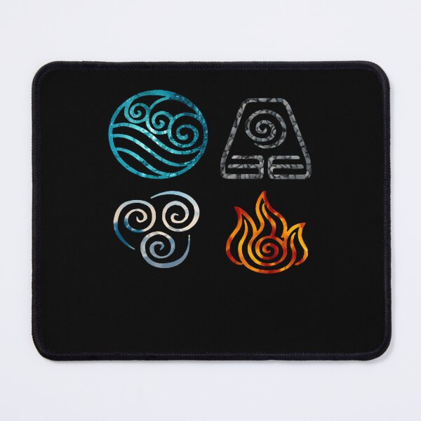 Item preview, Avatar the Last Airbender Element Symbols designed and sold by Megaplay.