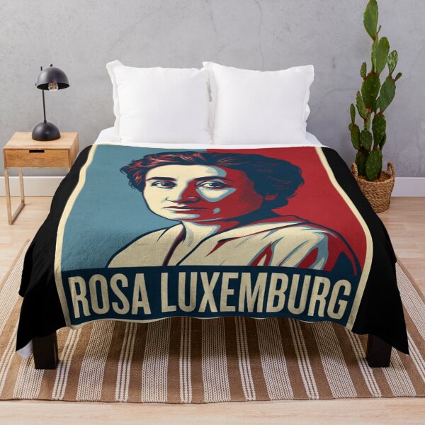 Item preview, Rosa Luxemburg Hope Style Retro Poster Art  designed and sold by Anya Byron.