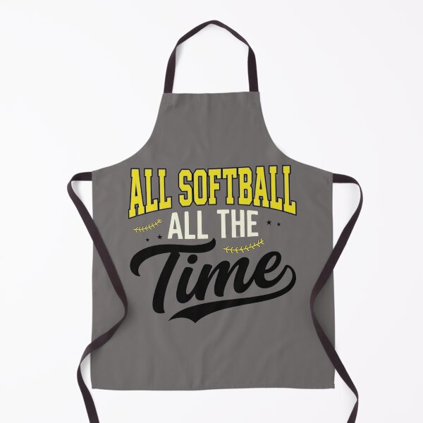Item preview, All Softball All The Time T-Shirt, Softball Player Gift, Softball Lover Graphic Tee designed and sold by HB ART.