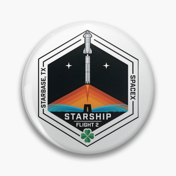 Item preview, Starship Flight 2 Mission Patch designed and sold by CharlieDesings.