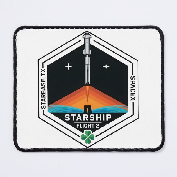 Item preview, Starship Flight 2 Mission Patch designed and sold by CharlieDesings.