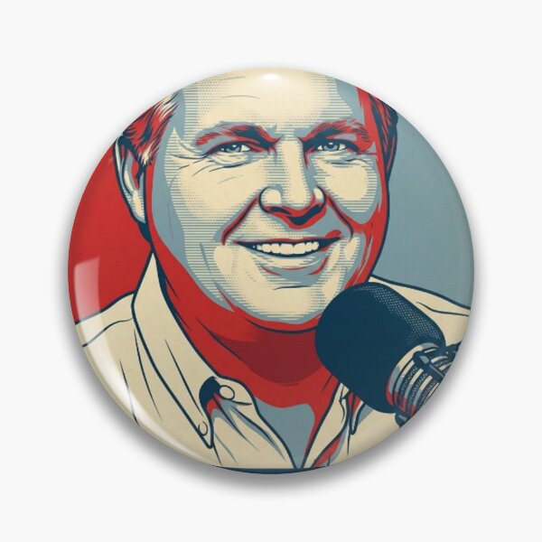 Item preview, Rush Limbaugh Hope Style Retro Poster Art  designed and sold by Anya Byron.
