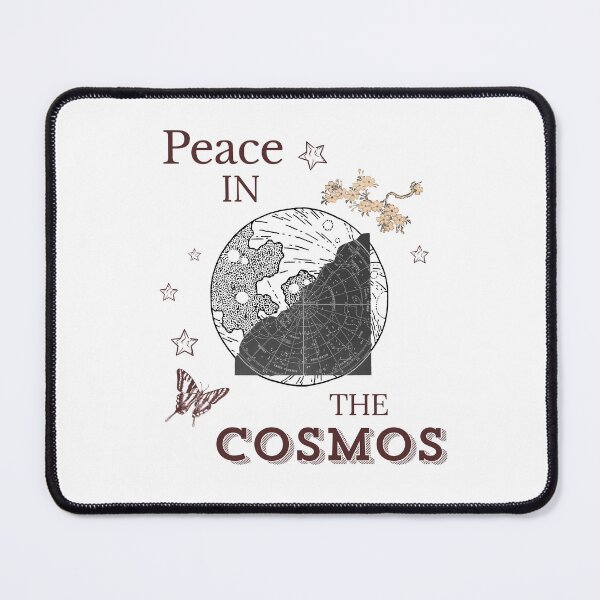 Item preview, Peace in the Cosmos | Vintage Cosmic Aesthetic Retro Space Design designed and sold by SMRStudio.