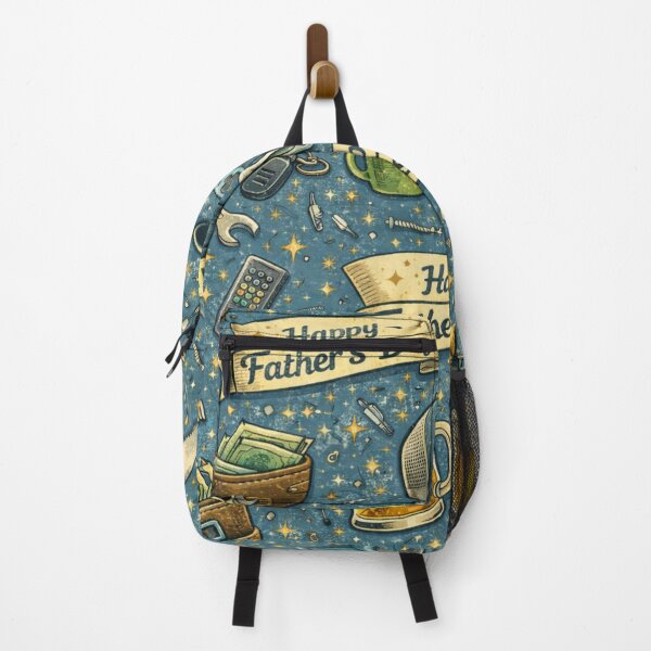Item preview, Happy Father’s Day Pattern – Dad Tools and Beer Vintage Design designed and sold by Aura.Creative.