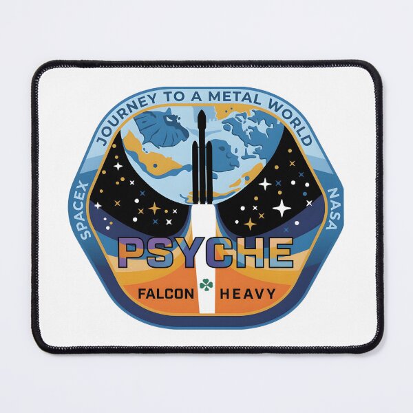 Item preview, NASA Psyche Mission: Journey to a Metal World Launch Patch designed and sold by CharlieDesings.