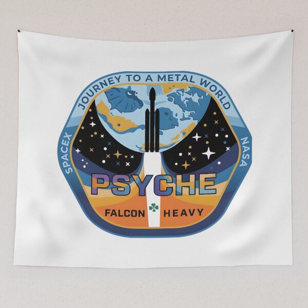Item preview, NASA Psyche Mission: Journey to a Metal World Launch Patch designed and sold by CharlieDesings.