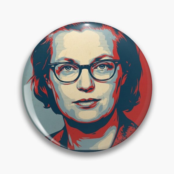 Item preview, Shirley Jackson Hope Style Retro Poster Art  designed and sold by Anya Byron.