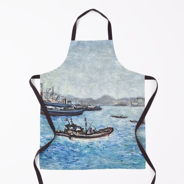 Item preview, Small Fishing Boat Sailing Out of the Harbor – On-site Oil Painting designed and sold by oriondoor.