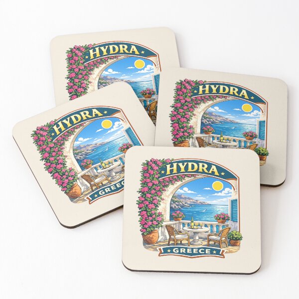 Item preview, Hydra, Greece - Bougainvillea Balcony designed and sold by Myra365Art.