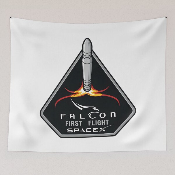 Item preview, SpaceX Falcon 1 First Flight Commemorative Mission Patch designed and sold by CharlieDesings.