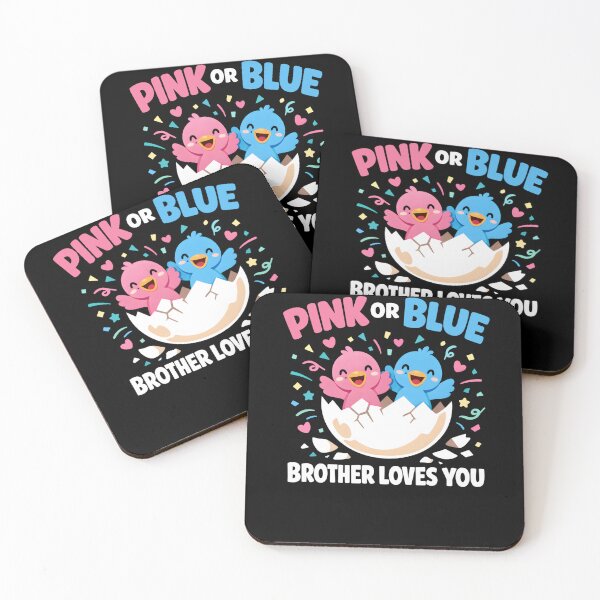 Item preview, Pink Or Blue Brother Loves You designed and sold by FreshVibe Prints.