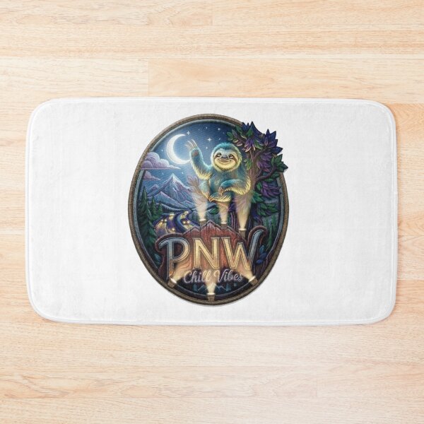 Item preview, PNW Chill Vibes Sloth designed and sold by ECartLab.