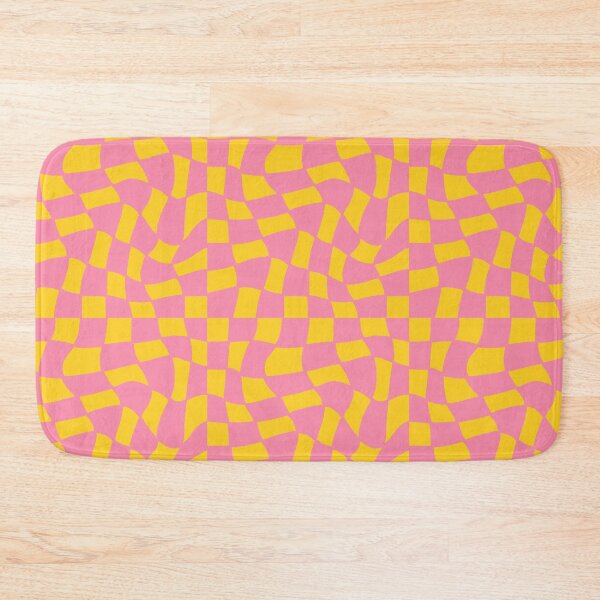 Item preview, Groovy Checks_ YellowPink designed and sold by YaldiDesign.