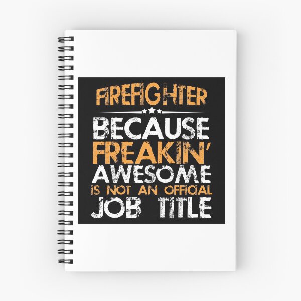 Item preview, Firefighter Awesome Job Title designed and sold by URBANBOX.