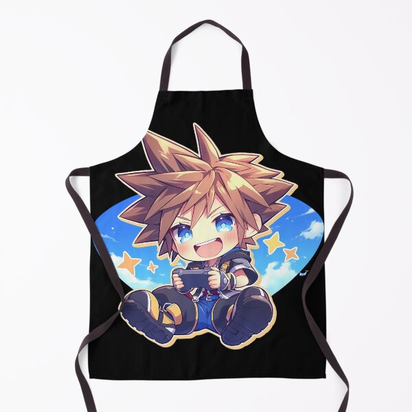 Item preview, Sora Kingdom Hearts Chibi Anime Boy Cute Gaming Design designed and sold by earlobejerk.