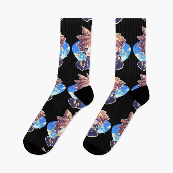 Item preview, Sora Kingdom Hearts Chibi Anime Boy Cute Gaming Design designed and sold by earlobejerk.