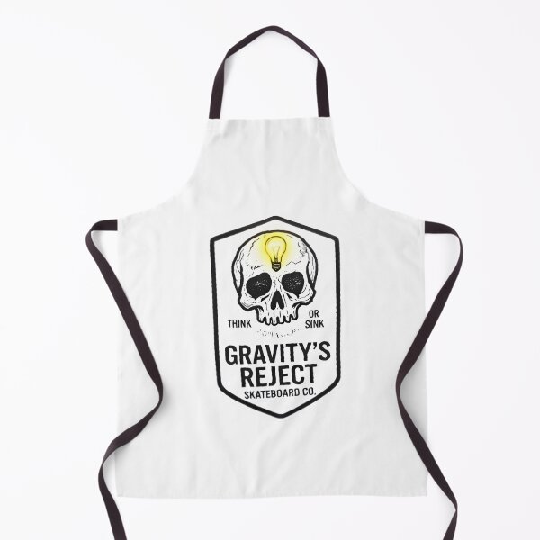 Item preview, Gravity's Reject Skateboard Co. Think or Sink Skull designed and sold by dragonmotor7.