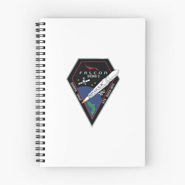 Item preview, SpaceX Falcon Demo 2 Mission Patch designed and sold by CharlieDesings.