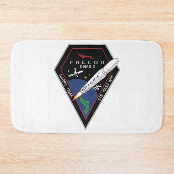 Item preview, SpaceX Falcon Demo 2 Mission Patch designed and sold by CharlieDesings.