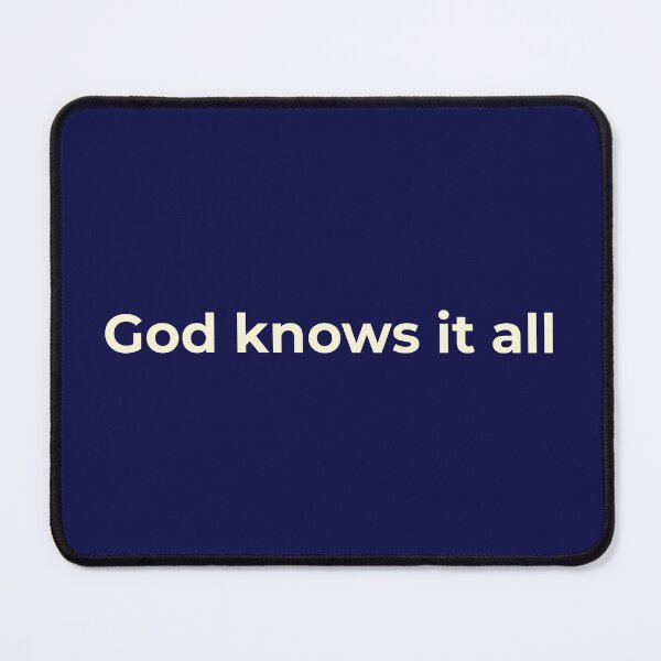 Item preview, God Knows It All Faith Art  designed and sold by StillTrustingCo.