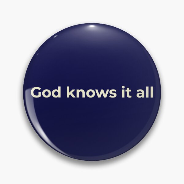 Item preview, God Knows It All Faith Art  designed and sold by StillTrustingCo.