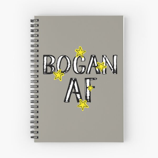 Item preview, Funny Bogan AF Southern Cross Black Gray designed and sold by TackyTime.