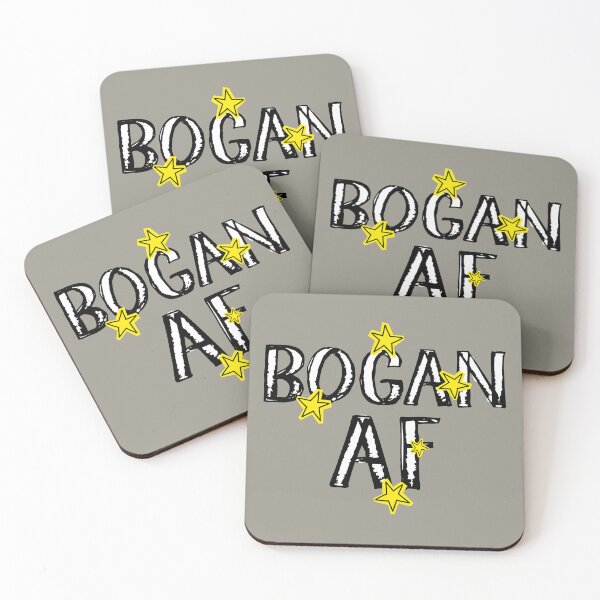 Item preview, Funny Bogan AF Southern Cross Black Gray designed and sold by TackyTime.