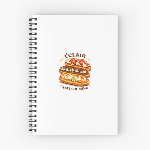 Item preview, Éclair Estado Mental – Ilustración de un lindo postre francés designed and sold by .onemoredesign..