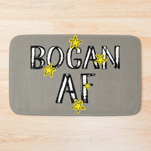 Item preview, Funny Bogan AF Southern Cross Black Gray designed and sold by TackyTime.
