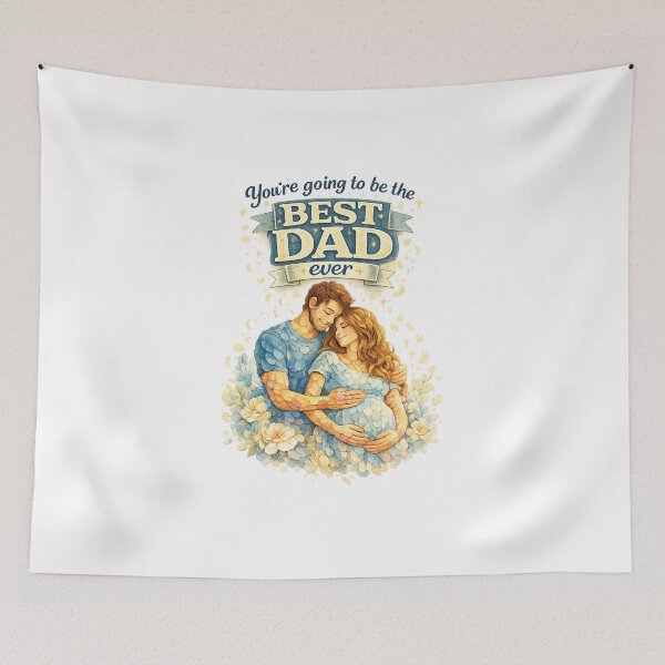 Item preview, You’re Going to Be the Best Dad Ever – Pregnancy Announcement Gift designed and sold by Aura.Creative.