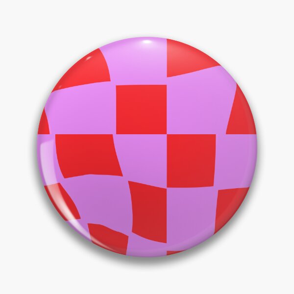 Item preview, Groovy Checks_ RedHotPink designed and sold by YaldiDesign.