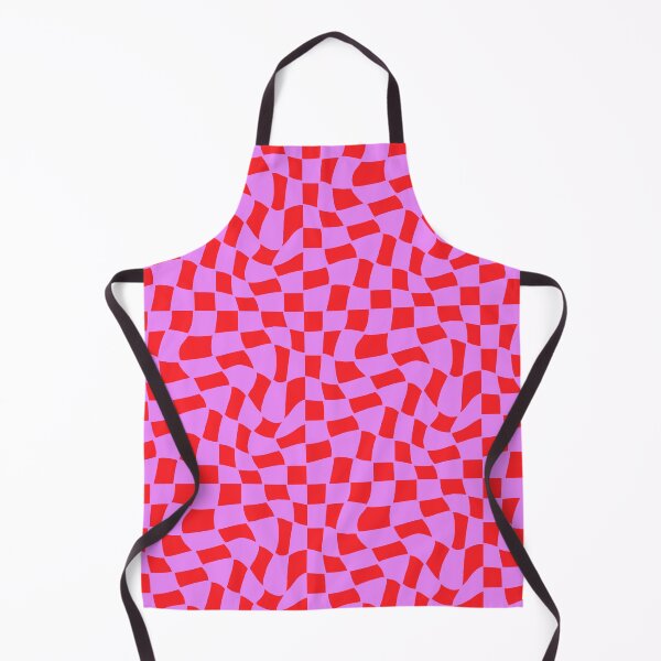 Item preview, Groovy Checks_ RedHotPink designed and sold by YaldiDesign.
