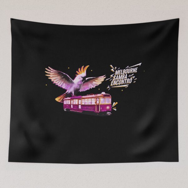 Item preview, Melbourne Samba Encontro - Full Colour Cockie Tram  designed and sold by JorgeNoneGarci4.