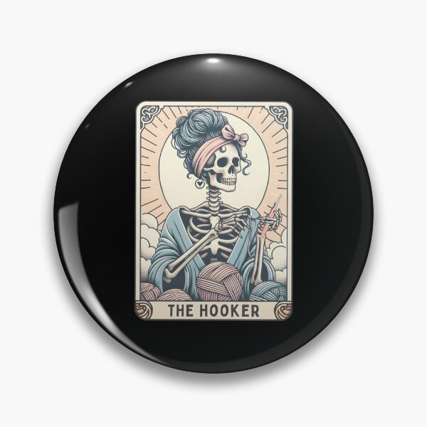 Item preview,  Funny Crochet, The Hooker Tarot Card designed and sold by Ariana De Amicis.