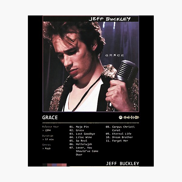 Item preview, Gracia (1994) de Jeff Buckley designed and sold by LEGACY1by1.