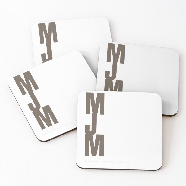 Item preview, MJM Stacked Vertical Monogram designed and sold by zen-mart.