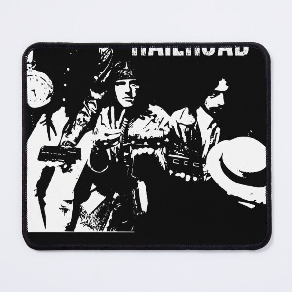 Item preview, Railroad Music Band Art Black And White designed and sold by Designefor2.