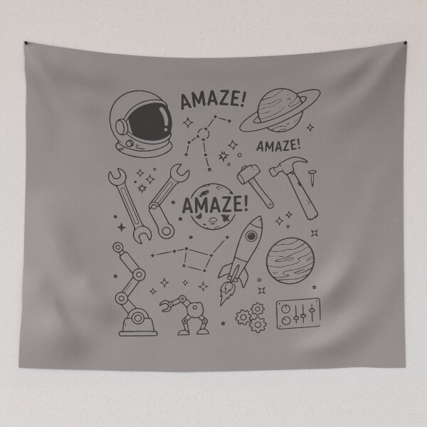 Item preview, Amaze Space Science Fiction for Engineers and Astronaut  designed and sold by Vinsinv.