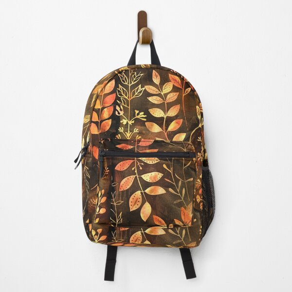 Item preview, Golden Earth Tones Boho Leaves Designs Digital Art designed and sold by DEC02.